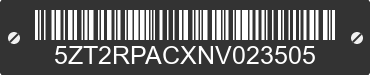 2022 FOREST RIVER R Pod Towable 5ZT2RPACXNV023505 VIN decoded