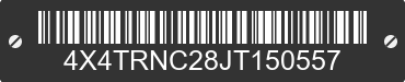 2018 FOREST RIVER Rainier 4X4TRNC28JT150557 VIN decoded