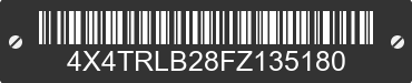 2015 FOREST RIVER Real-lite / Rockwood Lite Weight Trailers 4X4TRLB28FZ135180 VIN decoded