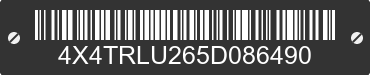 2005 FOREST RIVER Real-lite / Rockwood Lite Weight Trailers 4X4TRLU265D086490 VIN decoded