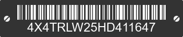 2017 FOREST RIVER Real-lite / Rockwood Lite Weight Trailers 4X4TRLW25HD411647 VIN decoded