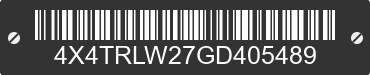 2016 FOREST RIVER Real-lite / Rockwood Lite Weight Trailers 4X4TRLW27GD405489 VIN decoded