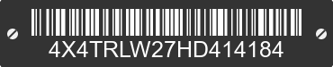 2017 FOREST RIVER Real-lite / Rockwood Lite Weight Trailers 4X4TRLW27HD414184 VIN decoded