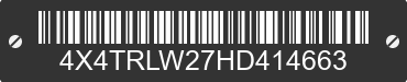 2017 FOREST RIVER Real-lite / Rockwood Lite Weight Trailers 4X4TRLW27HD414663 VIN decoded