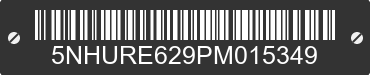 2023 FOREST RIVER Renegade 5NHURE629PM015349 VIN decoded