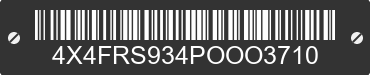 2023 FOREST RIVER Riverstone 4X4FRS934POOO3710 VIN decoded
