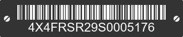 2025 FOREST RIVER Riverstone 4X4FRSR29S0005176 VIN decoded