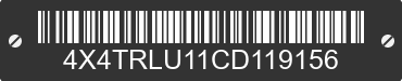 2012 FOREST RIVER Rockwood Lite Weight Trailers 4X4TRLU11CD119156 VIN decoded