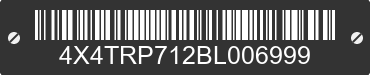 2011 FOREST RIVER Rpod Towable 4X4TRP712BL006999 VIN decoded