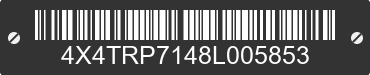 2008 FOREST RIVER Rpod Towable 4X4TRP7148L005853 VIN decoded