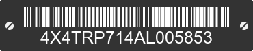 2010 FOREST RIVER Rpod Towable 4X4TRP714AL005853 VIN decoded