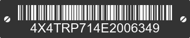 2014 FOREST RIVER Rpod Towable 4X4TRP714E2006349 VIN decoded