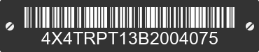 2011 FOREST RIVER Rpod Towable 4X4TRPT13B2004075 VIN decoded