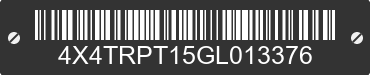 2016 FOREST RIVER Rpod Towable 4X4TRPT15GL013376 VIN decoded