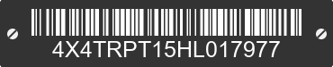 2017 FOREST RIVER Rpod Towable 4X4TRPT15HL017977 VIN decoded