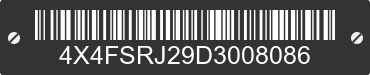 2013 FOREST RIVER Sabre 4X4FSRJ29D3008086 VIN decoded