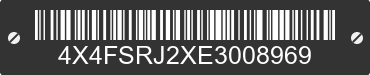 2014 FOREST RIVER Sabre 4X4FSRJ2XE3008969 VIN decoded