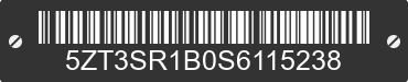 2025 FOREST RIVER Sabre 5ZT3SR1B0S6115238 VIN decoded