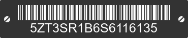 2025 FOREST RIVER Sabre 5ZT3SR1B6S6116135 VIN decoded