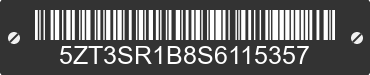 2025 FOREST RIVER Sabre 5ZT3SR1B8S6115357 VIN decoded