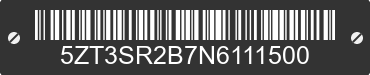 2022 FOREST RIVER Sabre 5ZT3SR2B7N6111500 VIN decoded