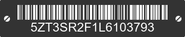 2020 FOREST RIVER Sabre 5ZT3SR2F1L6103793 VIN decoded