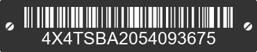 2005 FOREST RIVER Salem Laminated Towables 4X4TSBA2054093675 VIN decoded