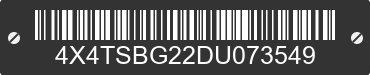 2013 FOREST RIVER Salem Laminated Towables 4X4TSBG22DU073549 VIN decoded