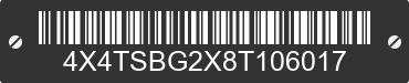 2008 FOREST RIVER Salem Laminated Towables 4X4TSBG2X8T106017 VIN decoded