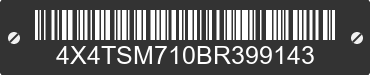 2011 FOREST RIVER Salem Towables 4X4TSM710BR399143 VIN decoded