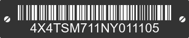 2022 FOREST RIVER Salem Towables 4X4TSM711NY011105 VIN decoded