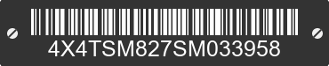 2025 FOREST RIVER Salem Towables 4X4TSM827SM033958 VIN decoded