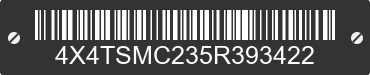 2005 FOREST RIVER Salem Towables 4X4TSMC235R393422 VIN decoded