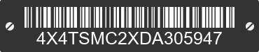 2013 FOREST RIVER Salem Towables 4X4TSMC2XDA305947 VIN decoded