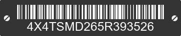 2005 FOREST RIVER Salem Towables 4X4TSMD265R393526 VIN decoded