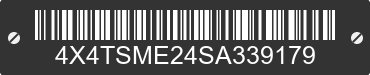 2025 FOREST RIVER Salem Towables 4X4TSME24SA339179 VIN decoded