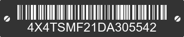 2013 FOREST RIVER Salem Towables 4X4TSMF21DA305542 VIN decoded