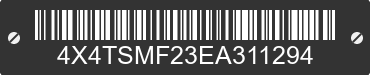 2014 FOREST RIVER Salem Towables 4X4TSMF23EA311294 VIN decoded