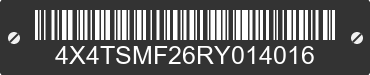 2024 FOREST RIVER Salem Towables 4X4TSMF26RY014016 VIN decoded