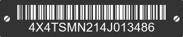 2004 FOREST RIVER Salem Towables 4X4TSMN214J013486 VIN decoded