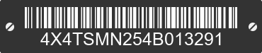 2004 FOREST RIVER Salem Towables 4X4TSMN254B013291 VIN decoded