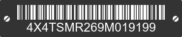 2009 FOREST RIVER Salem Towables 4X4TSMR269M019199 VIN decoded