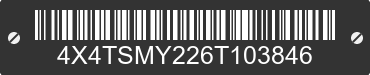 2006 FOREST RIVER Salem Towables 4X4TSMY226T103846 VIN decoded