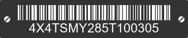 2005 FOREST RIVER Salem Towables 4X4TSMY285T100305 VIN decoded