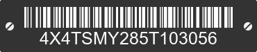 2005 FOREST RIVER Salem Towables 4X4TSMY285T103056 VIN decoded