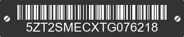 2026 FOREST RIVER Salem Towables 5ZT2SMECXTG076218 VIN decoded
