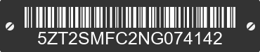 2022 FOREST RIVER Salem Towables 5ZT2SMFC2NG074142 VIN decoded