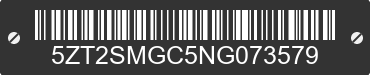 2022 FOREST RIVER Salem Towables 5ZT2SMGC5NG073579 VIN decoded