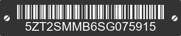 2025 FOREST RIVER Salem Towables 5ZT2SMMB6SG075915 VIN decoded