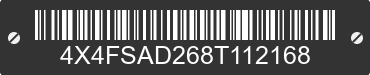 2008 FOREST RIVER Sandpiper Towables 4X4FSAD268T112168 VIN decoded